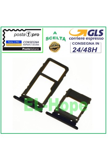 SIM CARD SLOT MICRO SD CARD COMPARTMENT SAMSUNG GALAXY A7 2017 SM A720 F DS BLACK