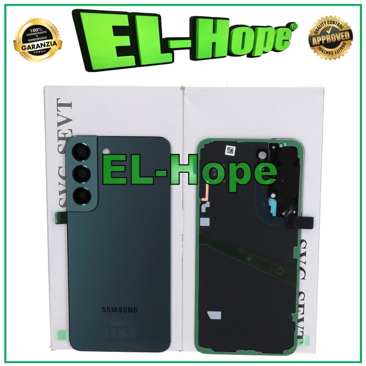 ORIGINAL SAMSUNG GALAXY S22 SM-S901 BATTERY COVER GLASS CASE BODY GREEN