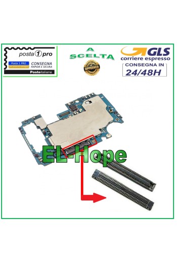 LCD DISPLAY CONNECTOR FPC CONTACT MOTHERBOARD SAMSUNG GALAXY A70 SM-A705 F