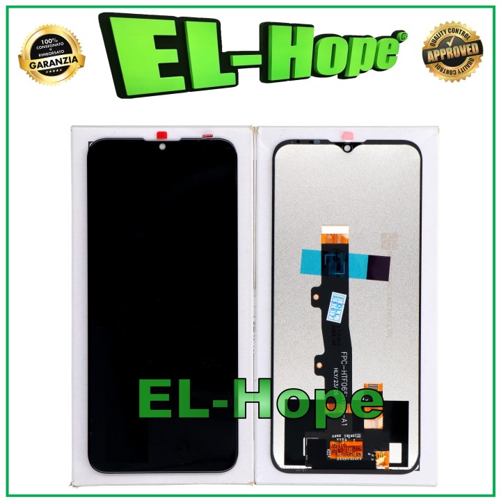 LCD DISPLAY + TOUCH SCREEN EQUAL ORIGINAL SERVICE MOTOROLA E7 Power XT2097 BLACK