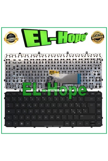 ITALIAN KEYBOARD FOR HP SLEEKBOOK ENVY SERIES 6-1000 6-1100 6-1200 NOTEBOOK BLACK