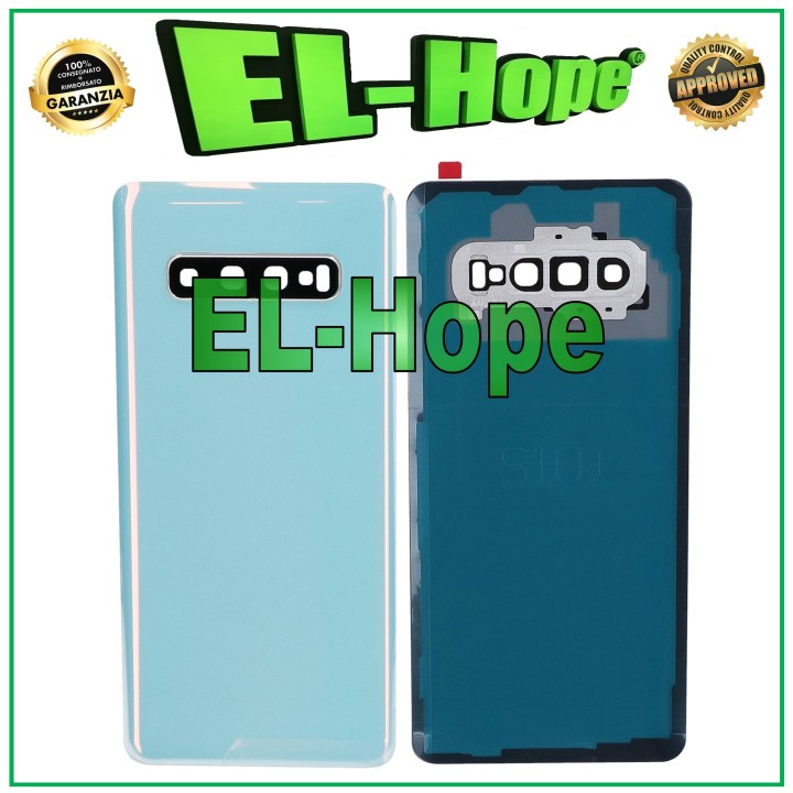 BACK CASE FOR SAMSUNG GALAXY S10+ PLUS SM-G975F WHITE BACK COVER