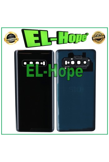 BACK CASE FOR SAMSUNG GALAXY S10+ PLUS SM-G975F BLACK BACK COVER