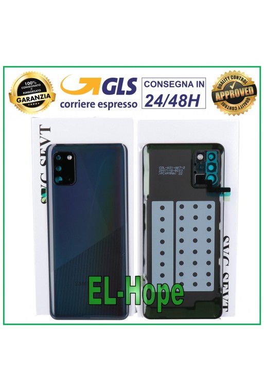 ORIGINAL SAMSUNG GALAXY A31 SM-A315 BACK CASE COVER BLACK