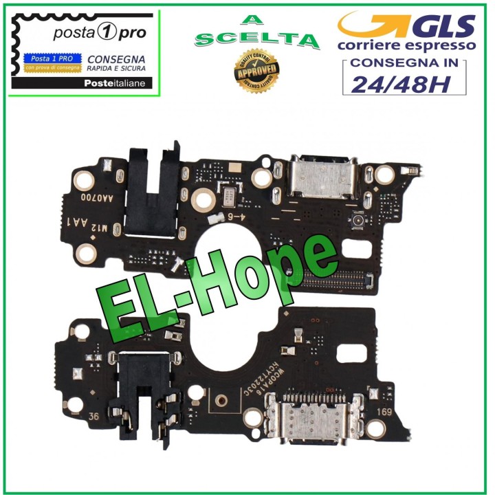 CHARGING CONNECTOR FOR OPPO A54S CPH2273 + MICROPHONE CHARGING DOCK TYPE C