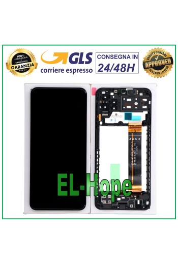 TOUCH LCD DISPLAY + ORIGINAL FRAME SAMSUNG GALAXY A13 4G 2022 SM-A137 F GLASS