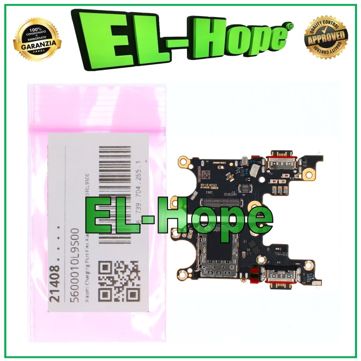 ORIGINAL CHARGING CONNECTOR DOCK SERVICE XIAOMI 13 LITE 2210129SG SIM READER