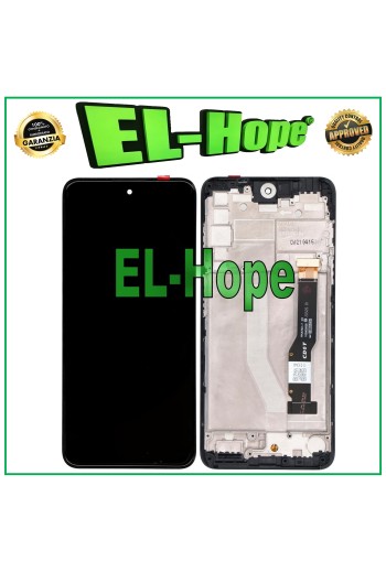 LCD DISPLAY + FRAME FOR TCL 20S T7730 TOUCH SCREEN ASSEMBLED SCREEN BLACK GLASS