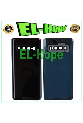 BACK CASE BATTERY FOR SAMSUNG GALAXY S10 SM-G973F BLACK BACK COVER