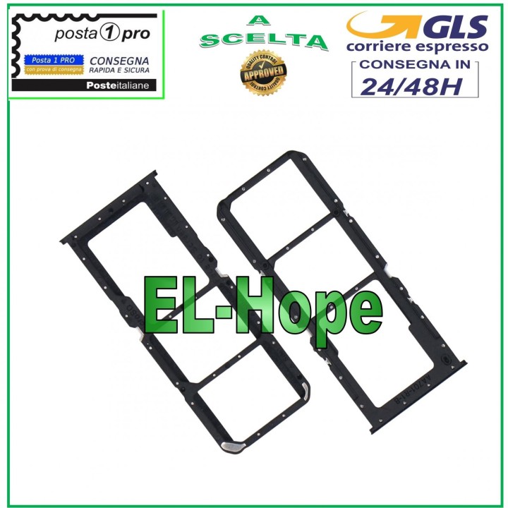 SLOT CART NANO SIM CARD MICRO SD OPPO REALME NARZO 50i RMX3235 BLACK