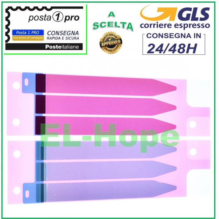 FULL DOUBLE-SIDED ADHESIVE STRIP IPHONE 6S PLUS BATTERY REPLACEMENT STICKER