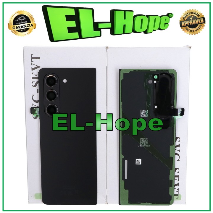 ORIGINAL SAMSUNG GALAXY Z FOLD 5 5G SM-F946B BLACK BACK CASE COVER