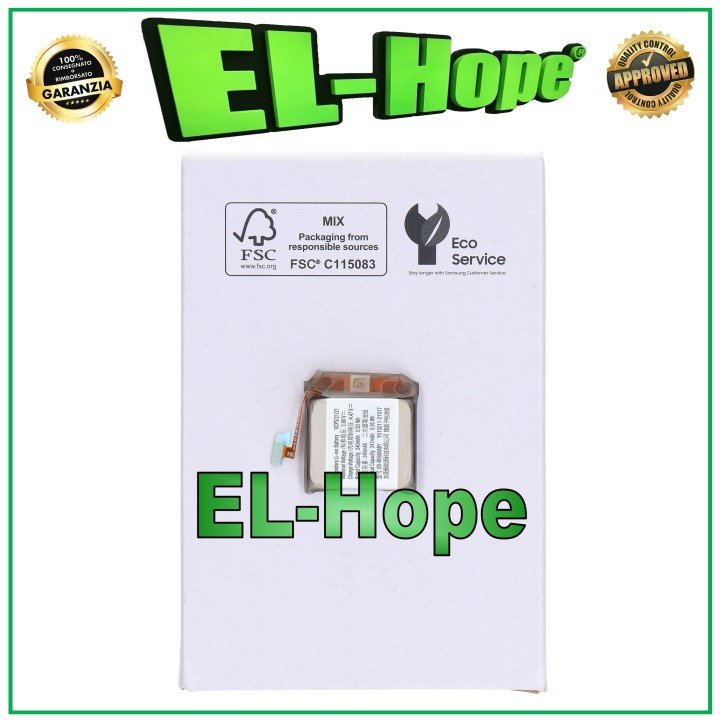 ORIGINAL BATTERY SERVICE EB-BR880ABY SAMSUNG GALAXY WATCH 4 CLASSIC SM-R880