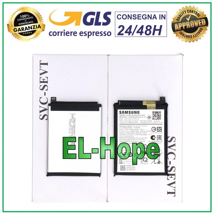 100% ORIGINAL SERVICE BATTERY HQ-50SD SAMSUNG GALAXY M02S SM-M025 5000 mAh