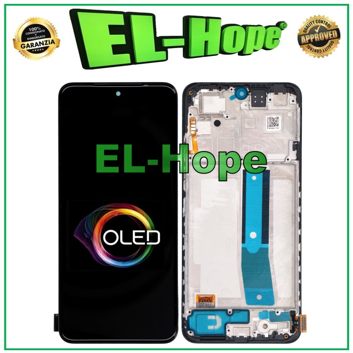 OLED LCD DISPLAY + FRAME FOR XIAOMI POCO M4 PRO 4G 2022 TOUCH SCREEN ASSEMBLED