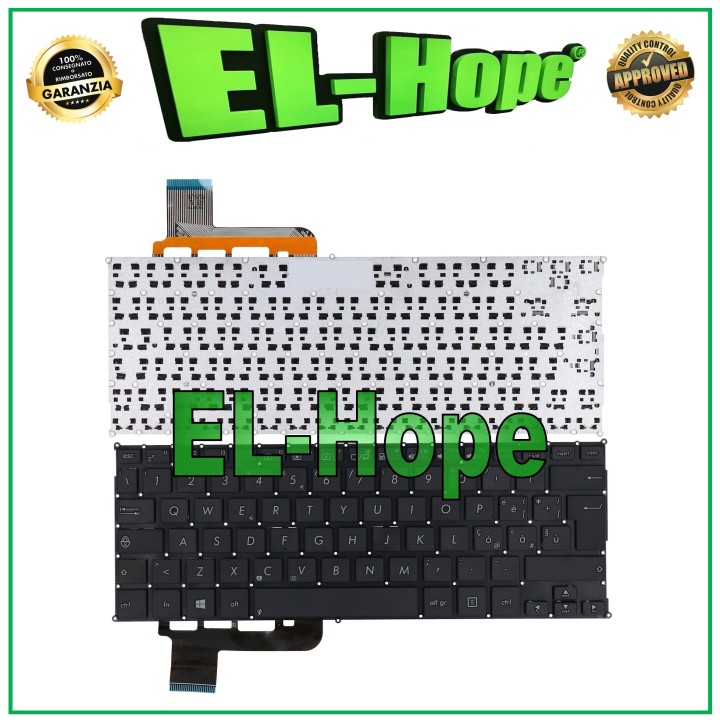 ITALIAN KEYBOARD FOR ASUS VIVOBOOK R201E R200E R202E Q200 BLACK NOTEBOOK