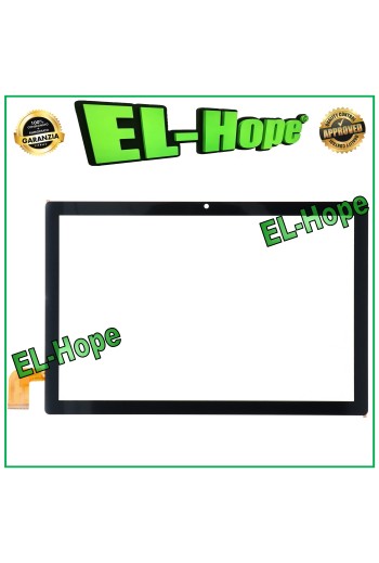 TOUCH SCREEN GLASS TABLET 10 MAJESTIC TAB 918 PRO 4G BLACK DOUBLE-SIDED ADHESIVE