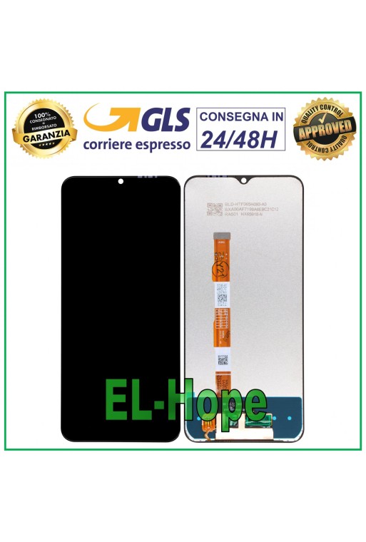 LCD DISPLAY + TOUCH SCREEN FOR VIVO Y16 V2204 V2214 BLACK GLASS MONITOR SCREEN
