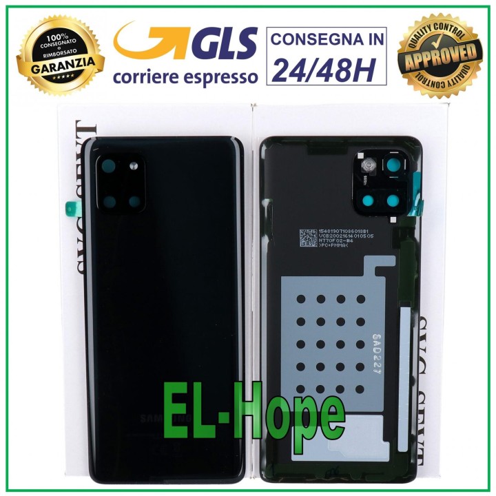 ORIGINAL SAMSUNG GALAXY NOTE 10 LITE SM-N770 BLACK BATTERY BACK BODY