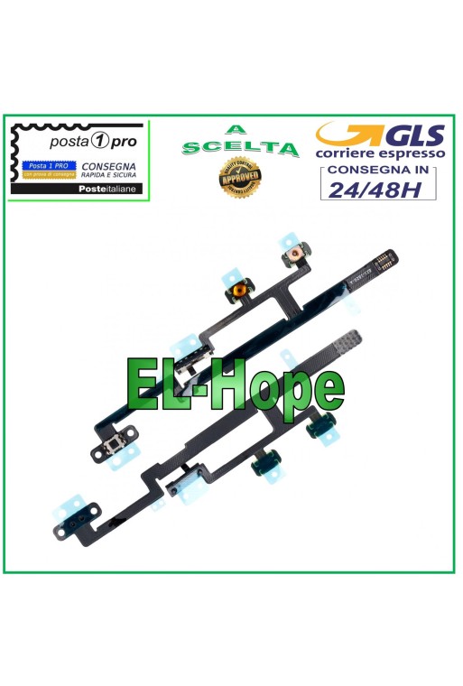 FLAT FLEX MUTE KEYS POWER ON OFF POWER VOLUME IPAD MINI 2 A1489 A1490 1491