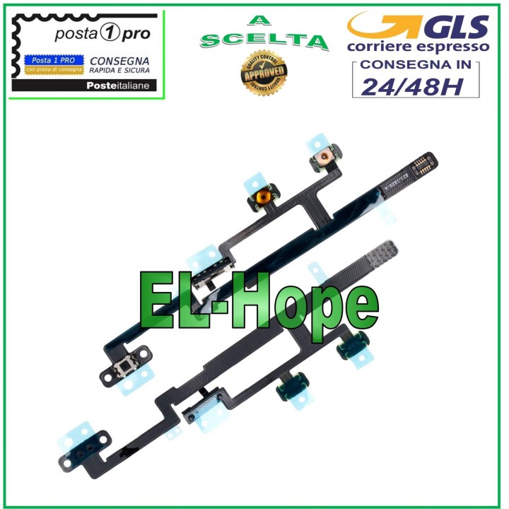 FLAT FLEX MUTE KEYS POWER ON OFF POWER VOLUME IPAD MINI 2 A1489 A1490 1491