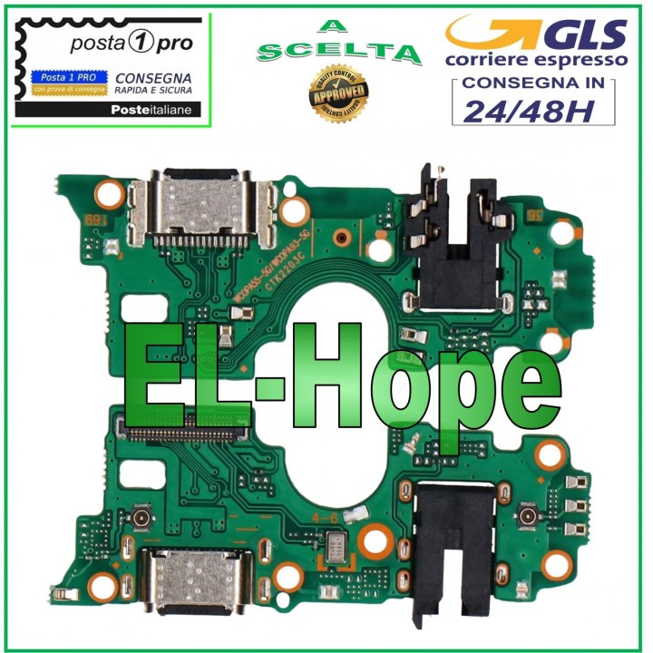 CHARGING CONNECTOR OPPO A74 5G CPH2197 CPH2263 MICROPHONE CHARGING DOCK TYPE C