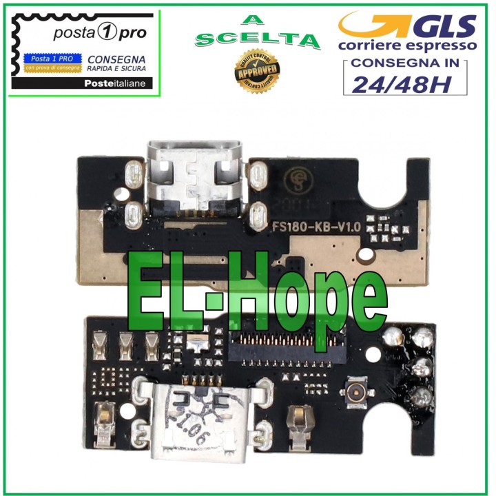 CHARGING CONNECTOR FOR TCL 205 4187D PCB DOCK MICRO USB CHARGING