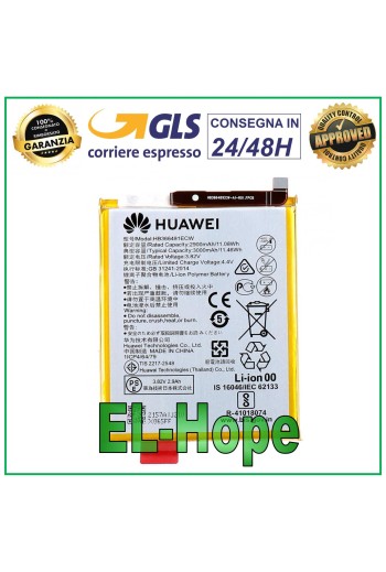 ORIGINAL SERVICE BATTERY HUAWEI HB366481ECW Y7 2018 LDN-L01 L21 Lx3 BATTERY