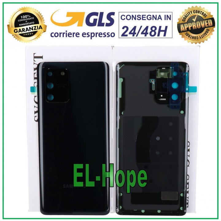 ORIGINAL SAMSUNG GALAXY S10 LITE SM-G770 PRISM BLACK REAR BATTERY SHELL