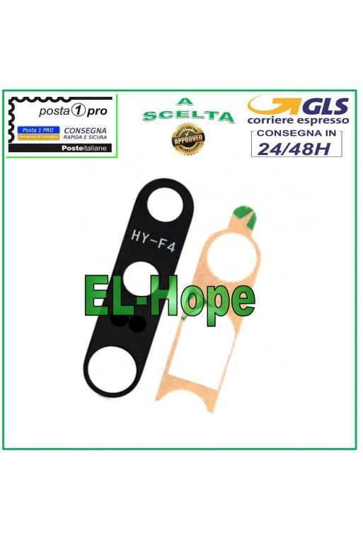 GLASS GLASS LENS REAR CAMERA XIAOMI MI NOTE 10 + DOUBLE-SIDED ADHESIVE