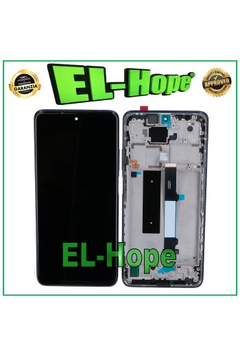  LCD DISPLAY + FRAME FOR XIAOMI REDMI NOTE 9 PRO 5G 2020 TOUCH ASSEMBLED BLUE
