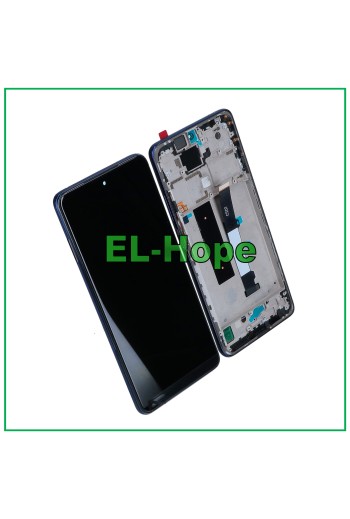  LCD DISPLAY + FRAME FOR XIAOMI REDMI NOTE 9 PRO 5G 2020 TOUCH ASSEMBLED BLUE