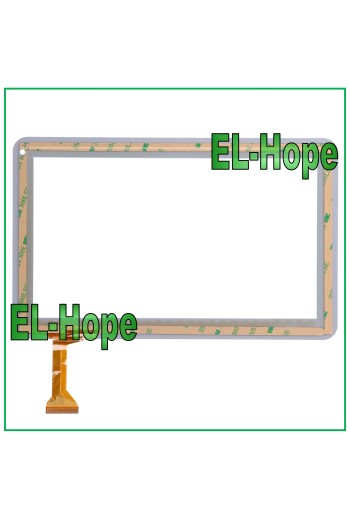 TOUCH SCREEN GLASS FOR TABLET JEKA JK-101 DIGITIZER 10.1 ORIGINAL WHITE