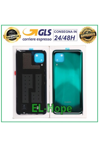 ORIGINAL HUAWEI P40 LITE JNY LX1 L21A LX1 BACK CASE GREEN BATTERY COVER