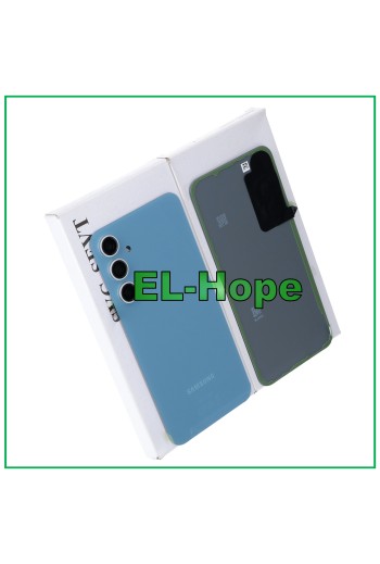 ORIGINAL SAMSUNG GALAXY S23 FE SM-S711B BATTERY COVER GLASS BODY BLUE