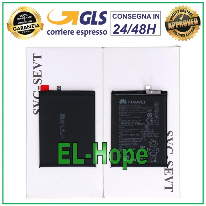 100% ORIGINAL SERVICE BATTERY HB386589ECW HUAWEI P10+ PLUS VKY-L09 3750 mAh