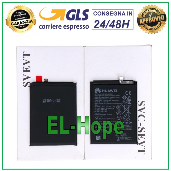 ORIGINAL BATTERY 100% SERVICE HB396285ECW HUAWEI P SMART 2019 / HONOR 10