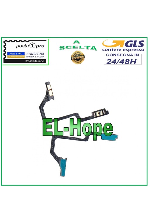 FLAT FLEX CABLE SIDE BUTTON POWER ON OFF FOR OPPO A54S CPH2273 