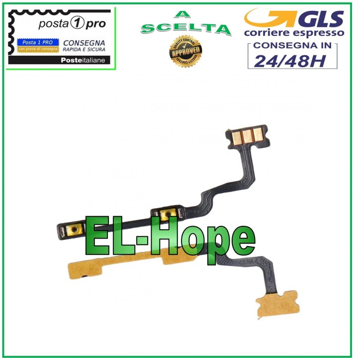 FLAT FLEX CABLE SIDE KEYS VOLUME UP DOWN KEY OPPO A54S CPH2273