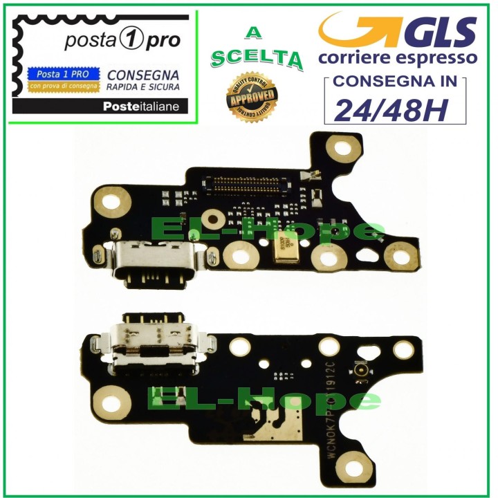 CHARGING CONNECTOR FOR NOKIA 7 PLUS TA-1062 + MICROPHONE PCB DOCK TYPE C CHARGING