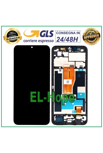 DISPLAY FRAME + LCD FOR OPPO REALME NARZO 50I PRIME RMX3506 TOUCH SCREEN