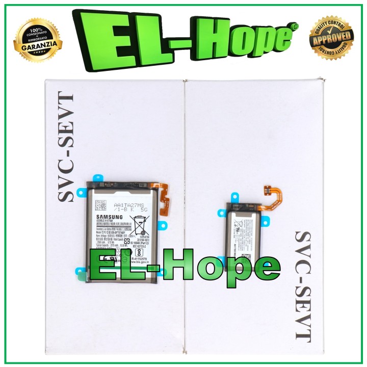 ORIGINAL BATTERY PAIR SERVICE SAMSUNG GALAXY Z FLIP 5G SM-F707 EB-BF708ABY