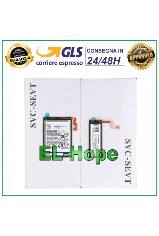 ORIGINAL BATTERY PAIR SERVICE SAMSUNG GALAXY Z FLIP SM-F700 EB-BF701ABY