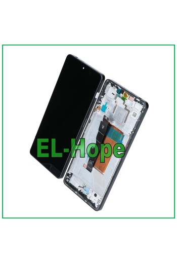 LCD DISPLAY OLED FRAME FOR XIAOMI POCO F5 5G 23049PCD8G TOUCH SCREEN GLASS BLACK