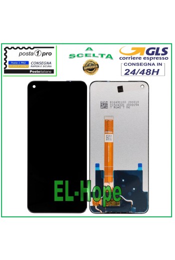 LCD DISPLAY FOR OPPO REALME 6 RMX2001 / A52 CPH5069 TOUCH SCREEN BLACK GLASS
