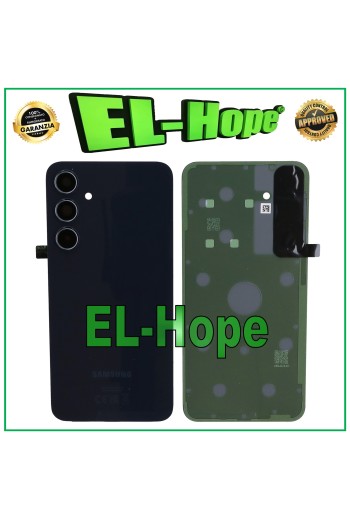 ORIGINAL SAMSUNG GALAXY A35 SM-A356B BATTERY COVER GLASS BODY NAVY BLUE