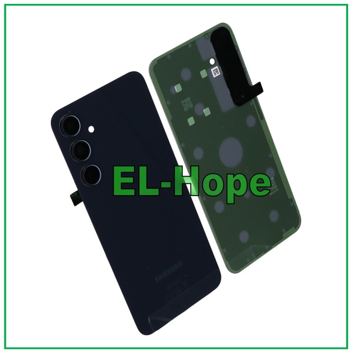 ORIGINAL SAMSUNG GALAXY A35 SM-A356B BATTERY COVER GLASS BODY NAVY BLUE