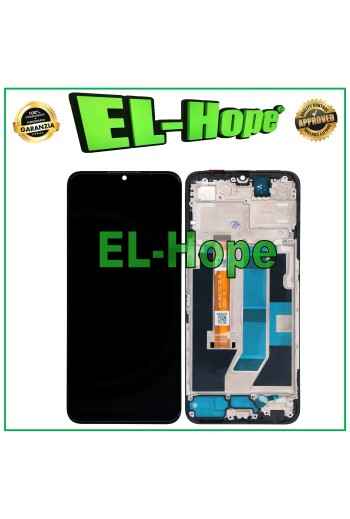 LCD DISPLAY + FRAME FOR OPPO A58 5G PHJ110 TOUCH SCREEN GLASS MONITOR BLACK