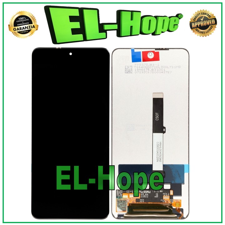 LCD DISPLAY + TOUCH SCREEN FOR XIAOMI MI 10i 5G MONITOR ASSEMBLED BLACK