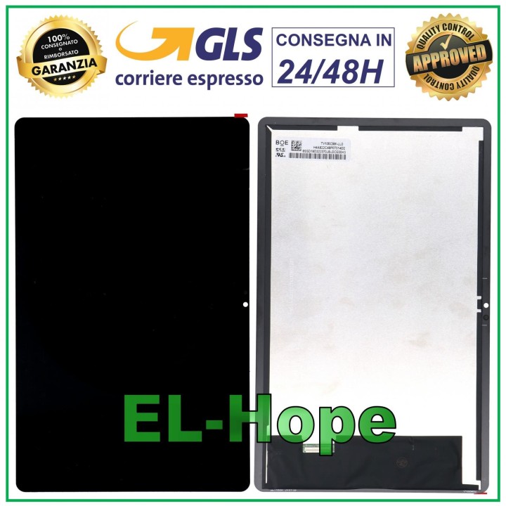 LCD TOUCH DISPLAY FOR LENOVO TAB M10 PLUS TB128FU TB128XU GEN.3 GLASS SCREEN